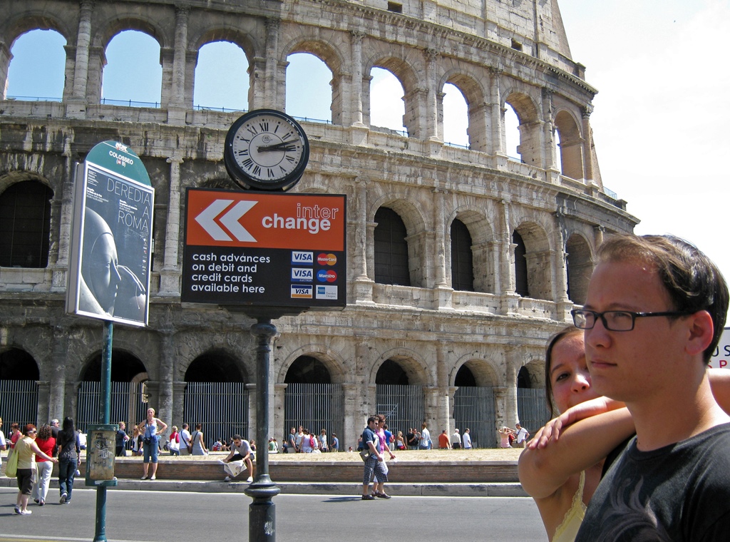 Connie and Philip and Colosseum